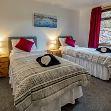 Dunvegan Holiday House Ullapool Twin Bedroom